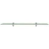 Vidaxl schappen zwevend 2 st 70x20 cm 8 mm glas