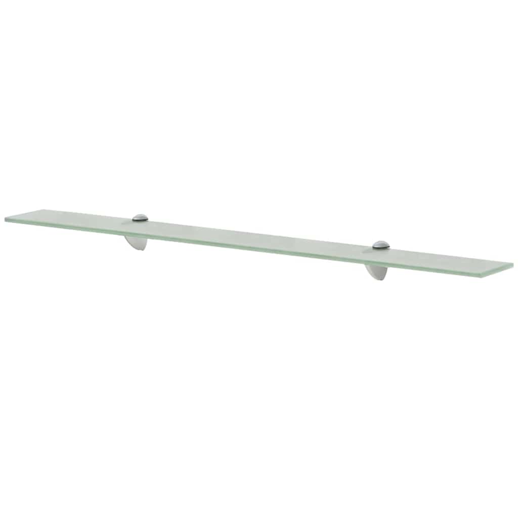 Vidaxl schappen zwevend 2 st 90x20 cm 8 mm glas