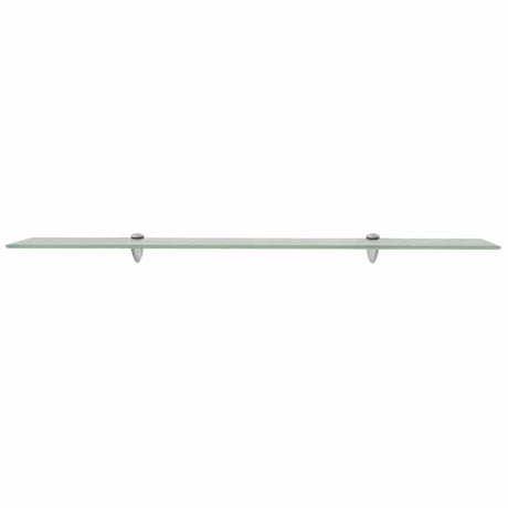 Vidaxl schappen zwevend 2 st 100x20 cm 8 mm glas
