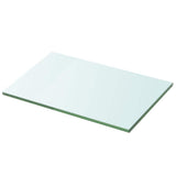 Vidaxl schappen 2 st 20x25 cm glas transparant