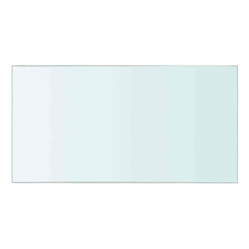 Vidaxl schappen 2 st 30x12 cm glas transparant