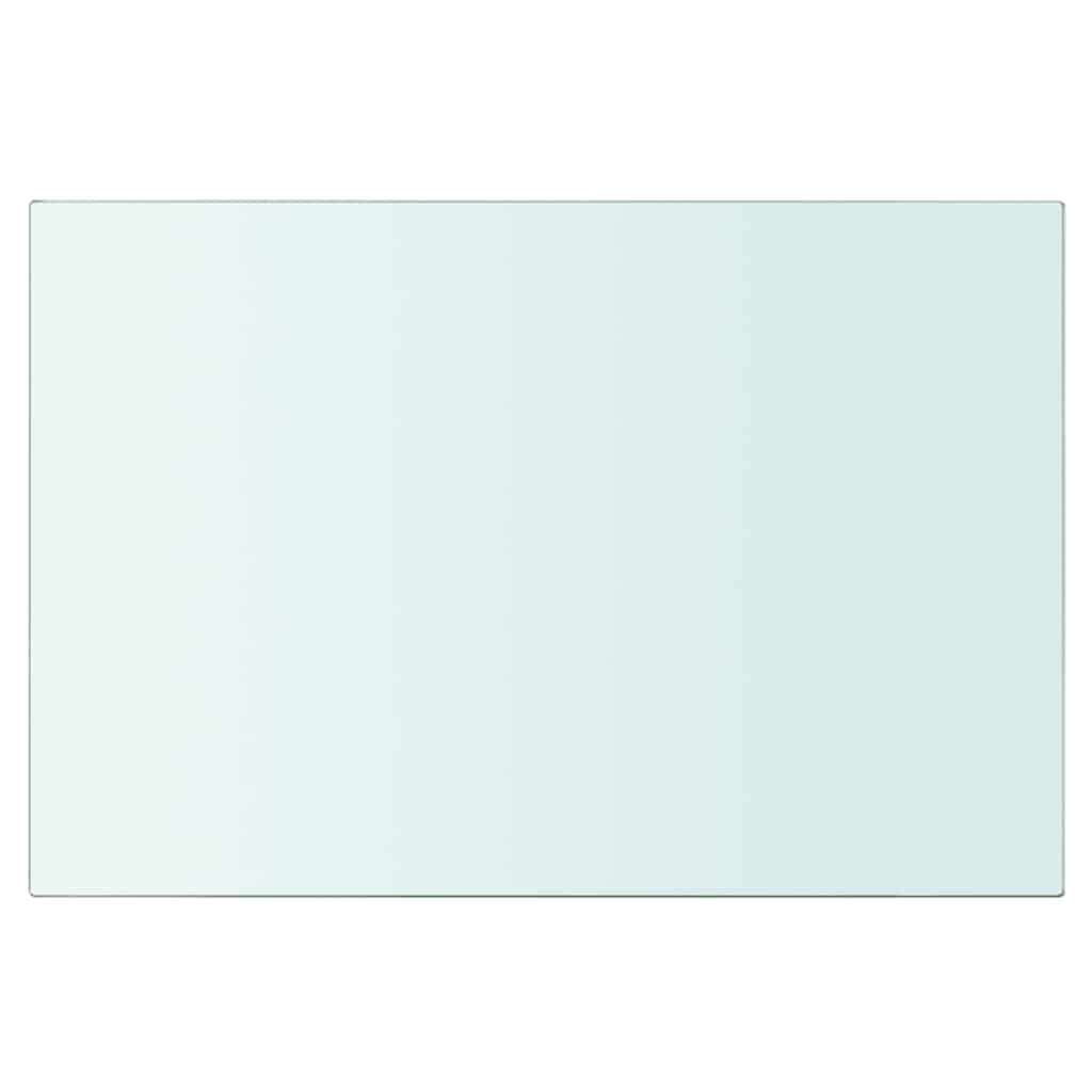 Vidaxl schappen 2 st 30x15 cm glas transparant