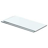 Vidaxl schappen 2 st 40x12 cm glas transparant