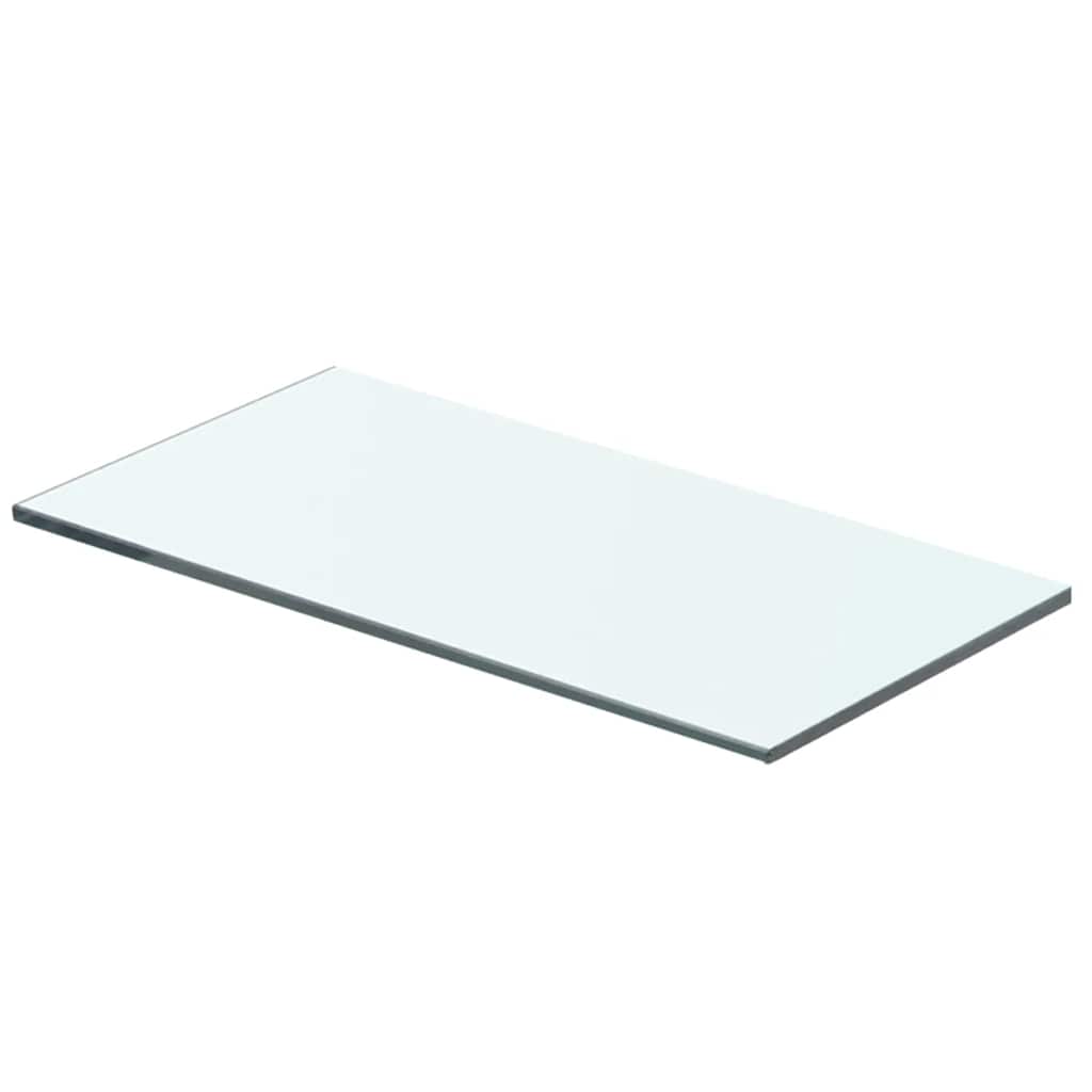 Vidaxl schappen 2 st 40x15 cm glas transparant