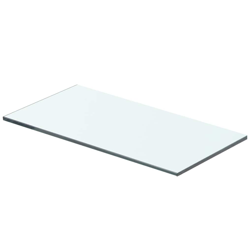 Vidaxl schappen 2 st 40x15 cm glas transparant