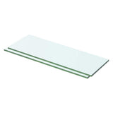 Vidaxl schappen 2 st 50x12 cm glas transparant