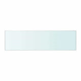 Vidaxl schappen 2 st 50x12 cm glas transparant