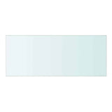 Vidaxl schappen 2 st 50x20 cm glas transparant