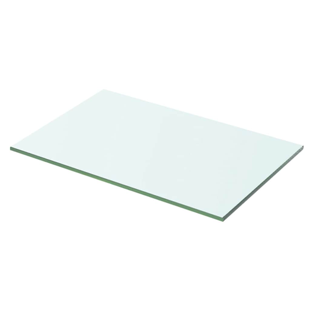 Vidaxl schappen 2 st 50x25 cm glas transparant
