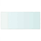 Vidaxl schappen 2 st 50x25 cm glas transparant