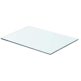 Vidaxl schappen 2 st 50x30 cm glas transparant
