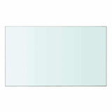 Vidaxl schappen 2 st 50x30 cm glas transparant