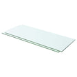 Vidaxl schappen 2 st 60x20 cm glas transparant