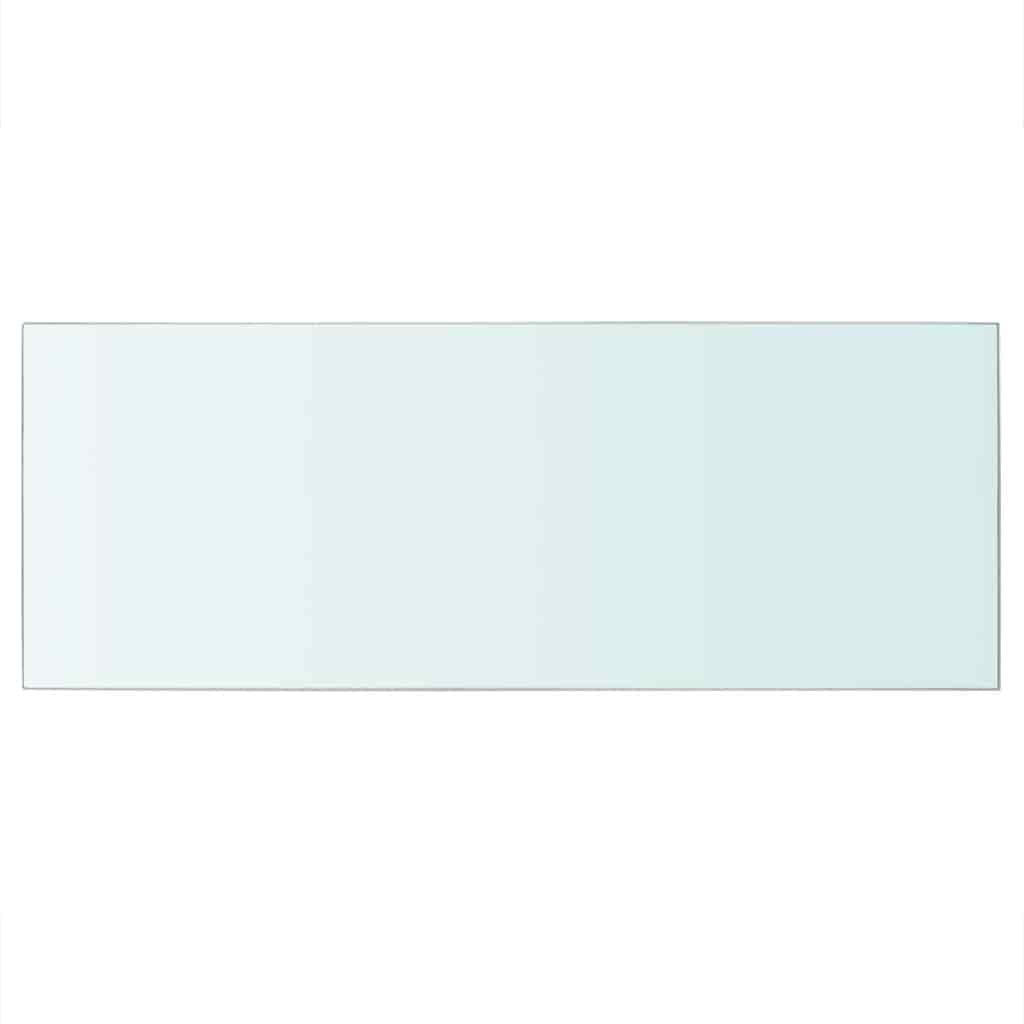 Vidaxl schappen 2 st 60x25 cm glas transparant