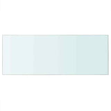 Vidaxl schappen 2 st 60x25 cm glas transparant