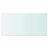 Vidaxl schappen 2 st 60x30 cm glas transparant