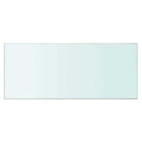 Vidaxl schappen 2 st 70x30 cm glas transparant