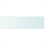 Vidaxl schappen 2 st 90x25 cm glas transparant