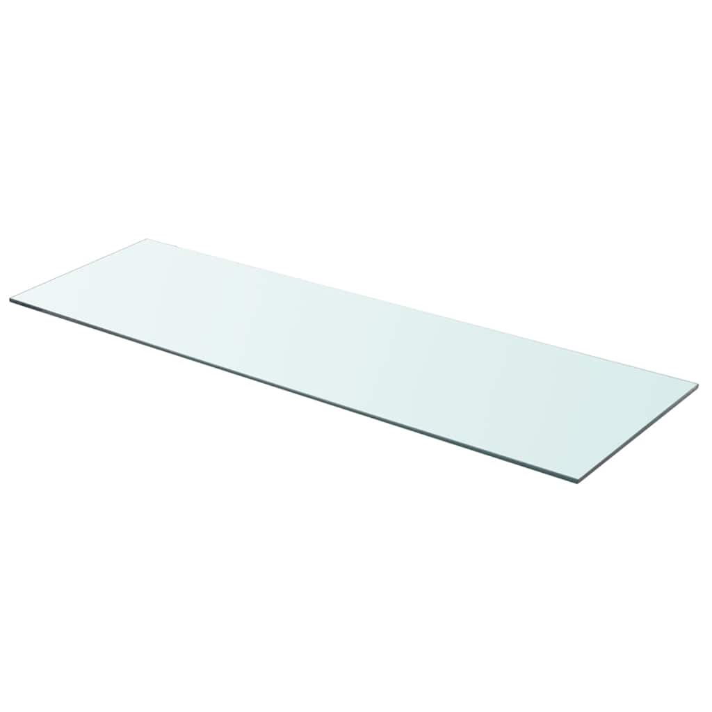 Vidaxl schappen 2 st 90x30 cm glas transparant