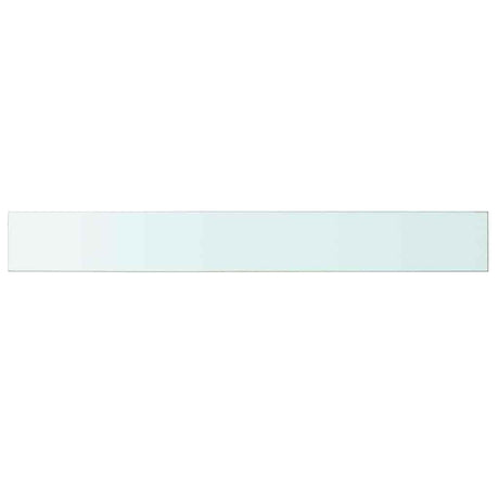 Vidaxl schappen 2 st 100x12 cm glas transparant