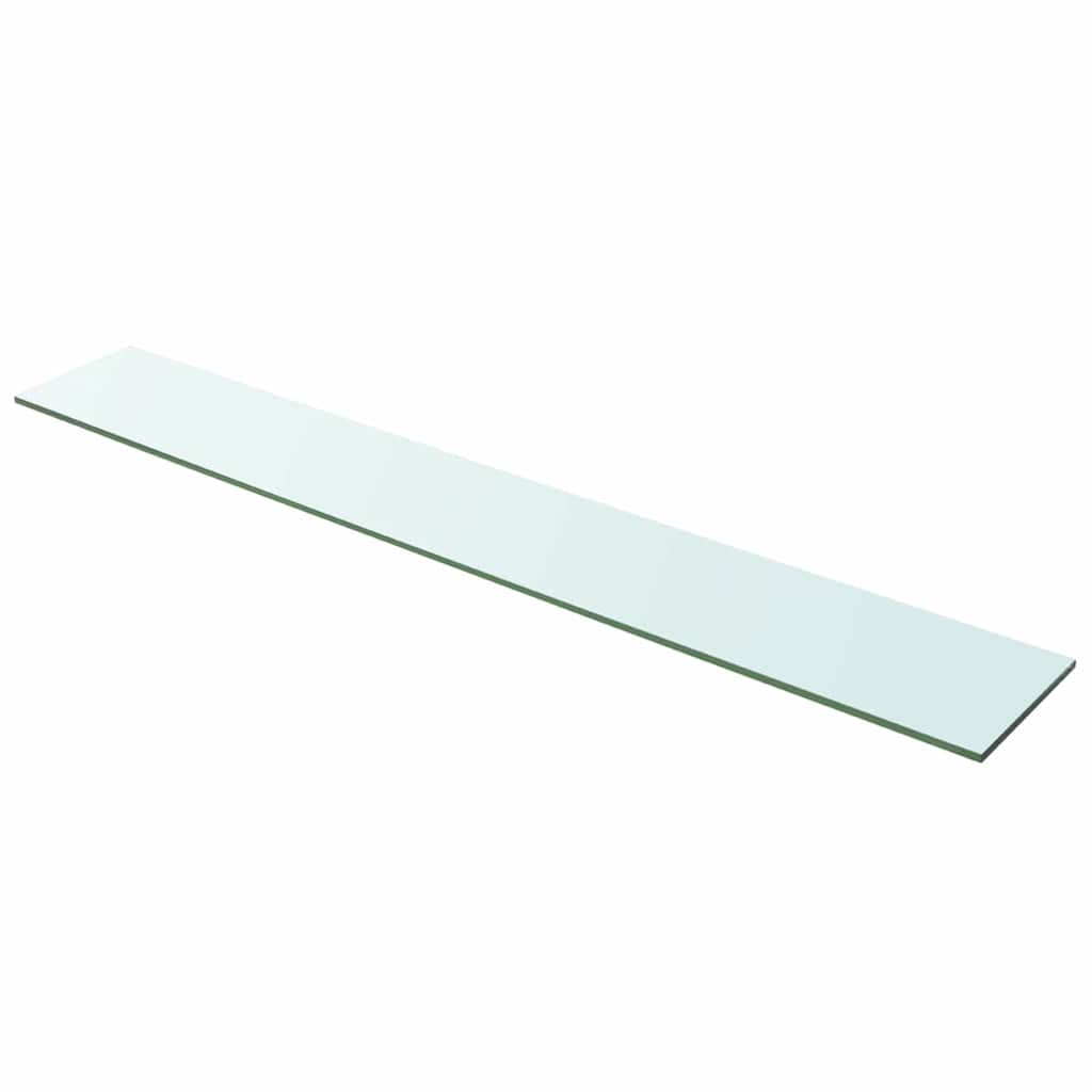 Vidaxl schappen 2 st 100x15 cm glas transparant
