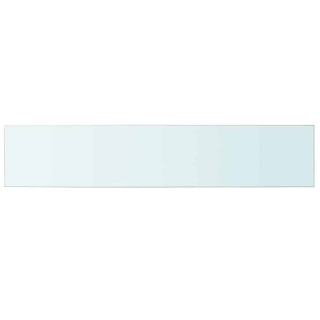 Vidaxl schappen 2 st 100x20 cm glas transparant