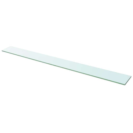 Vidaxl schappen 2 st 110x12 cm glas transparant