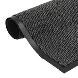 VIDAXL DROOGLOOP MATS 2 PC RETTANGULULE TUFTED 40 x 60 cm Anthrazit