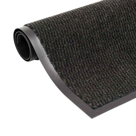 Vidaxx Trockenlaufmatten 2 Stück rechteckig getuftet 40x60 cm schwarz