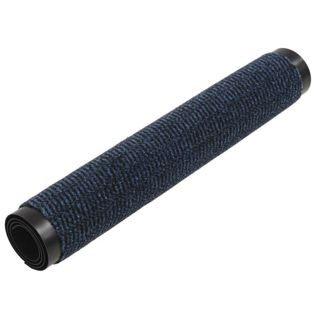 Vidaxl droogloop matten 2 pc rechteckige Tufting 80x120 cm Blau