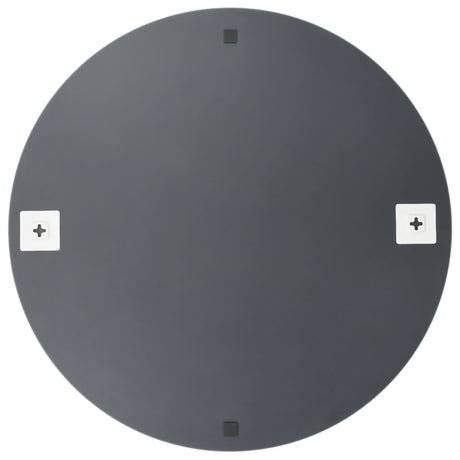 Vidaxl -Wandspiegel 2 Sts rund 70 cm Glas
