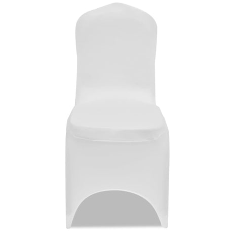 VidaXL Stuhlhussen Stretch 24 Stück weiß
