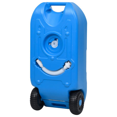 Vidaxl Wassertank auf Rädern 40 l Blau