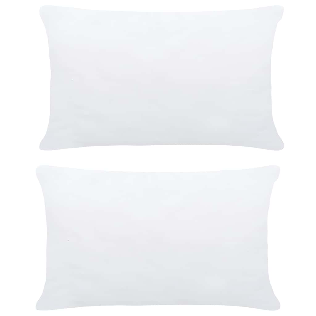 Vidaxl kussenvullingen 2 st 60x40 cm wit
