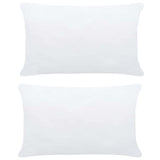 Vidaxl kussenvullingen 2 st 60x40 cm wit