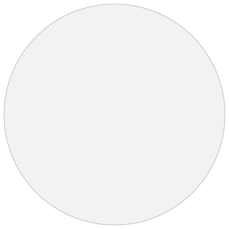 Vidaxl tafelbeschermer ø60 cm 1,6 mm pvc transparant