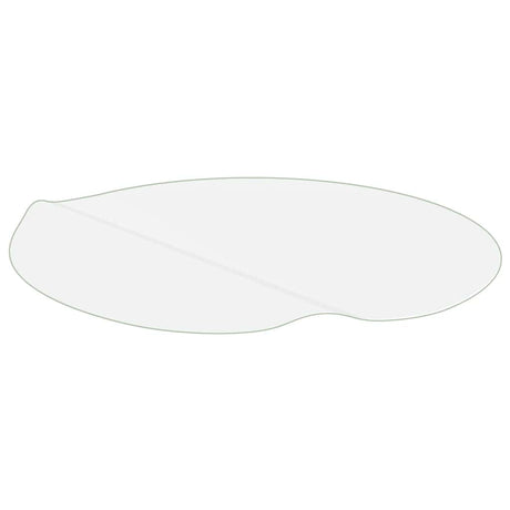 Vidaxl tafelbeschermer ø60 cm 1,6 mm pvc transparant