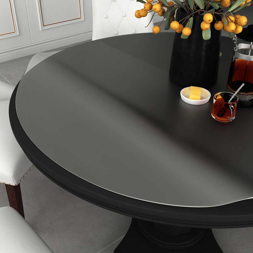 Vidaxl tafelbeschermer ø60 cm 1,6 mm pvc mat