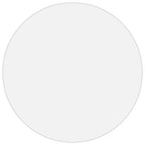 Vidaxl tafelbeschermer ø100 cm 1,6 mm pvc mat