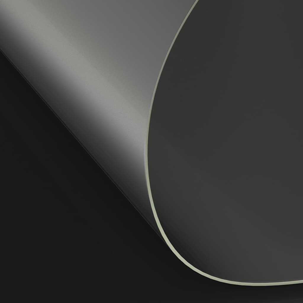 Vidaxl tafelbeschermer ø 110 cm 1,6 mm pvc mat