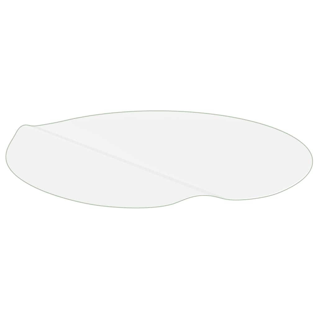 Vidaxl tafelbeschermer ø 120 cm 1,6 mm pvc mat
