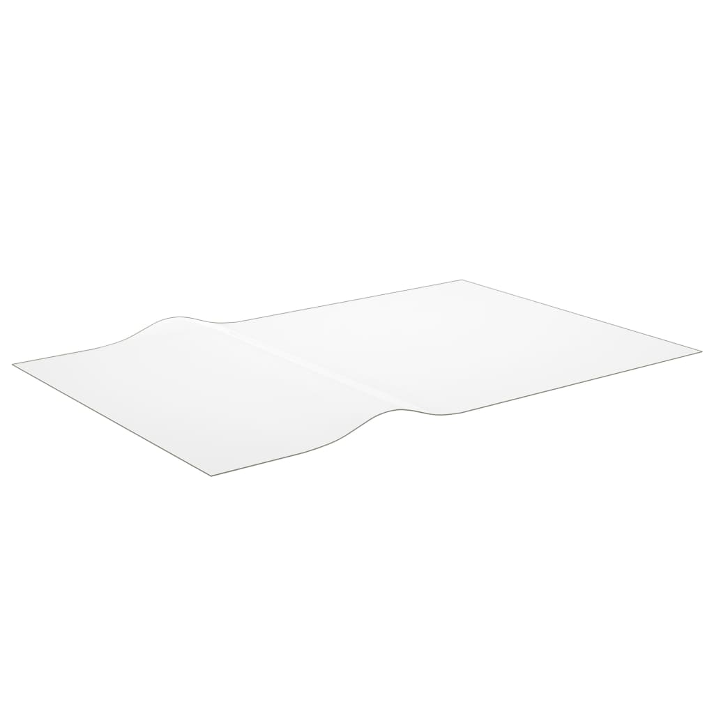 Vidaxl tafelbeschermer 100x60 cm 1,6 mm pvc mat