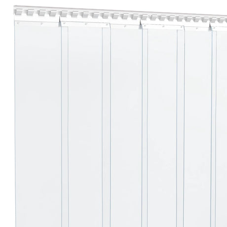 Vidaxl -Streifenvorhang auf Roll 3x300 mm 25 m PVC