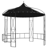Vidaxl -Laube um 300 x 290 cm Anthrazit