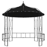 Vidaxl -Laube um 300 x 290 cm Anthrazit