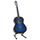 Vidaxl 12-teiliges Gitarrenset klassischer Anfänger 4 4 39 Blau