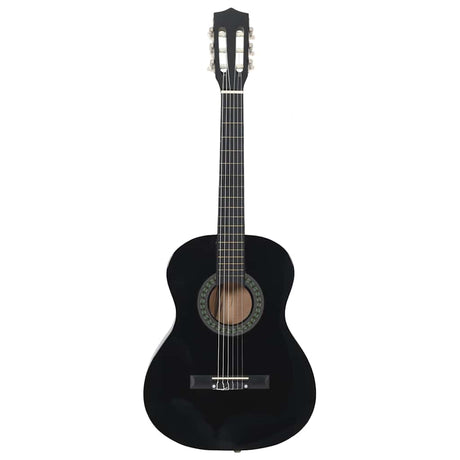 Vidaxl Gitarre Classic Anfänger und Kinder 3 4 36 Schwarz