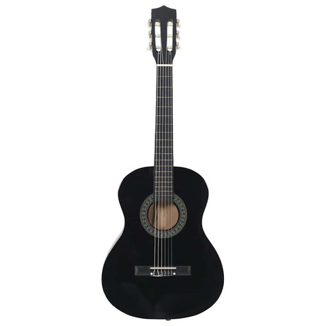 Vidaxl Gitarre Classic Anfänger und Kinder 3 4 36 Schwarz