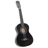 Vidaxl Gitarre Classic Anfänger und Kinder 1 2 34 Schwarz