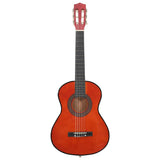 Vidaxl 8-teilige Gitarrenset Klassiker Anfänger 1 2 34